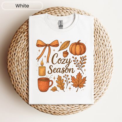 Cozy Autumn Graphic Tee - Adult