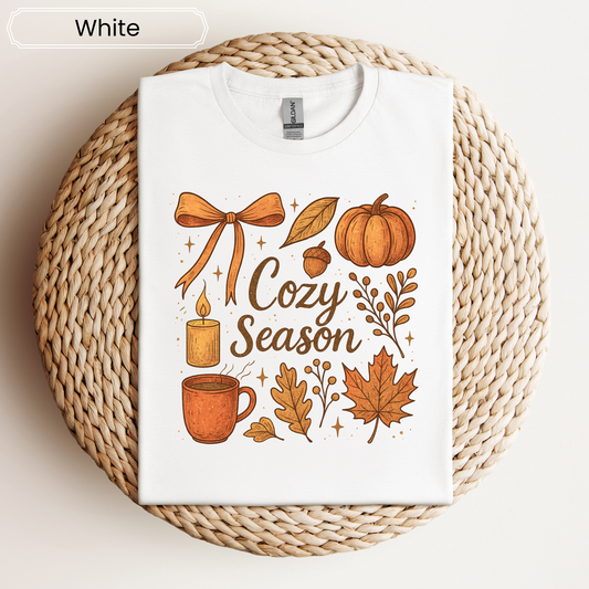 Cozy Autumn Graphic Tee - Adult