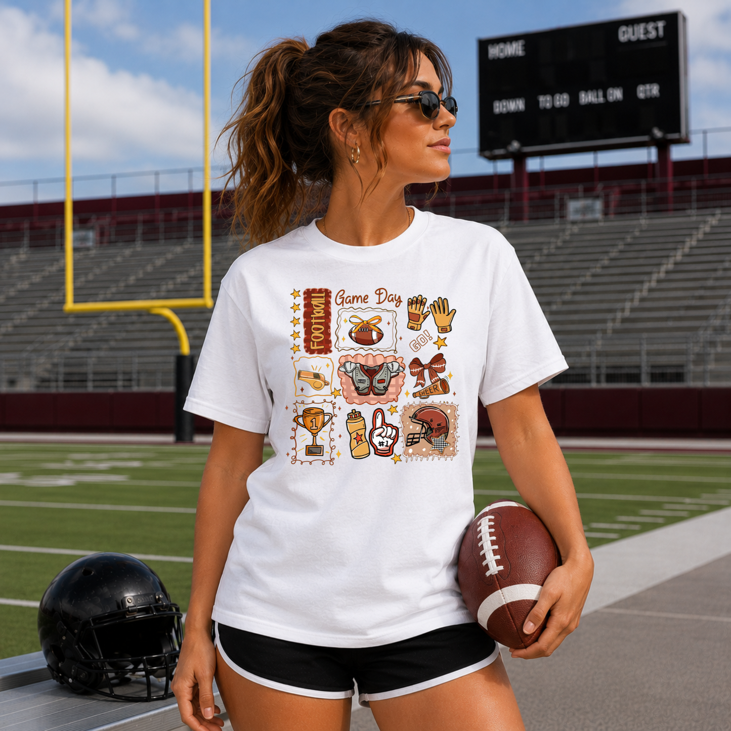 Game Day Essentials Graphic Tee - Adult