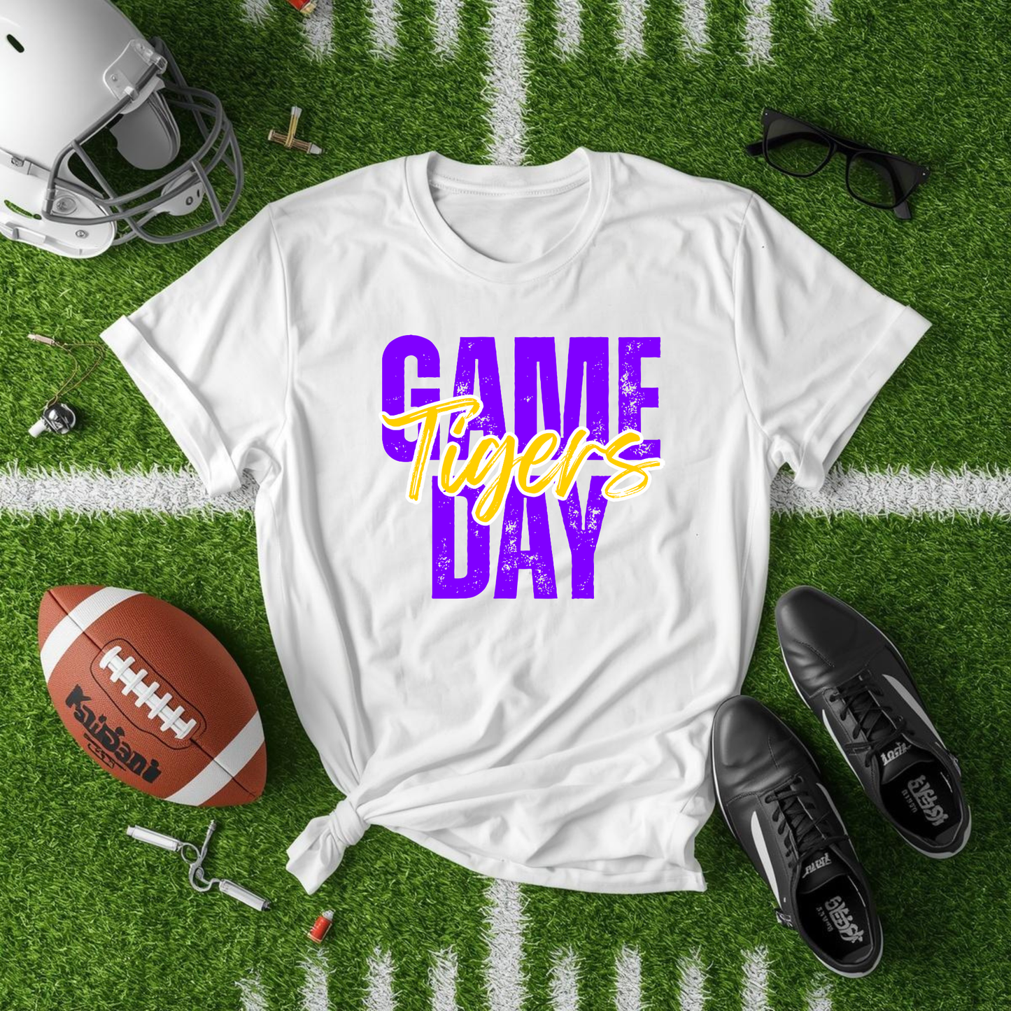Game Day Tigers Graphic Tee - Adult