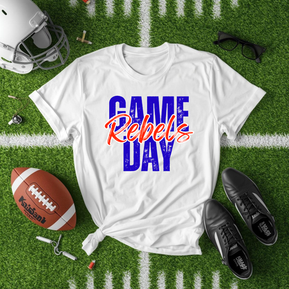 Game Day Rebels Graphic Tee - Adult