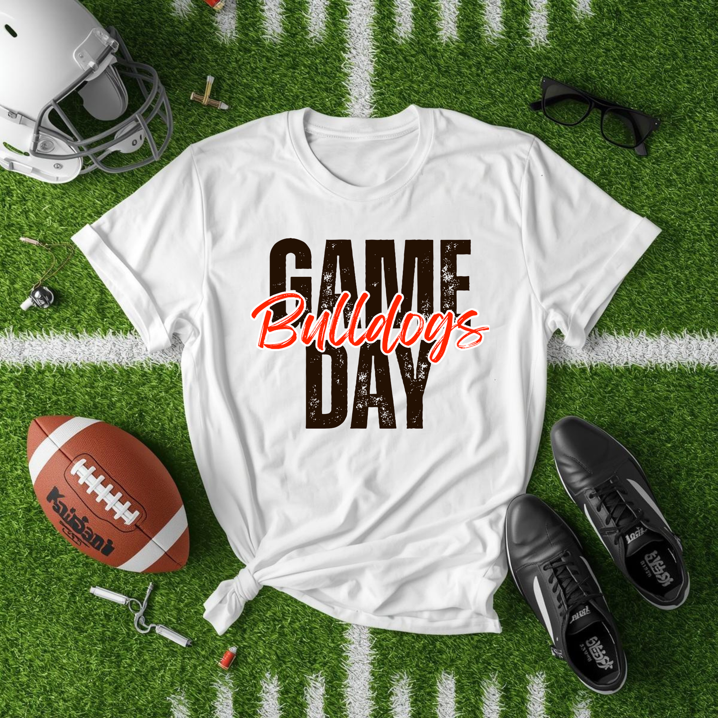 Game Day Bulldogs Graphic Tee - Adult