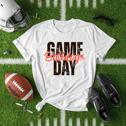 Game Day Bulldogs Graphic Tee - Adult