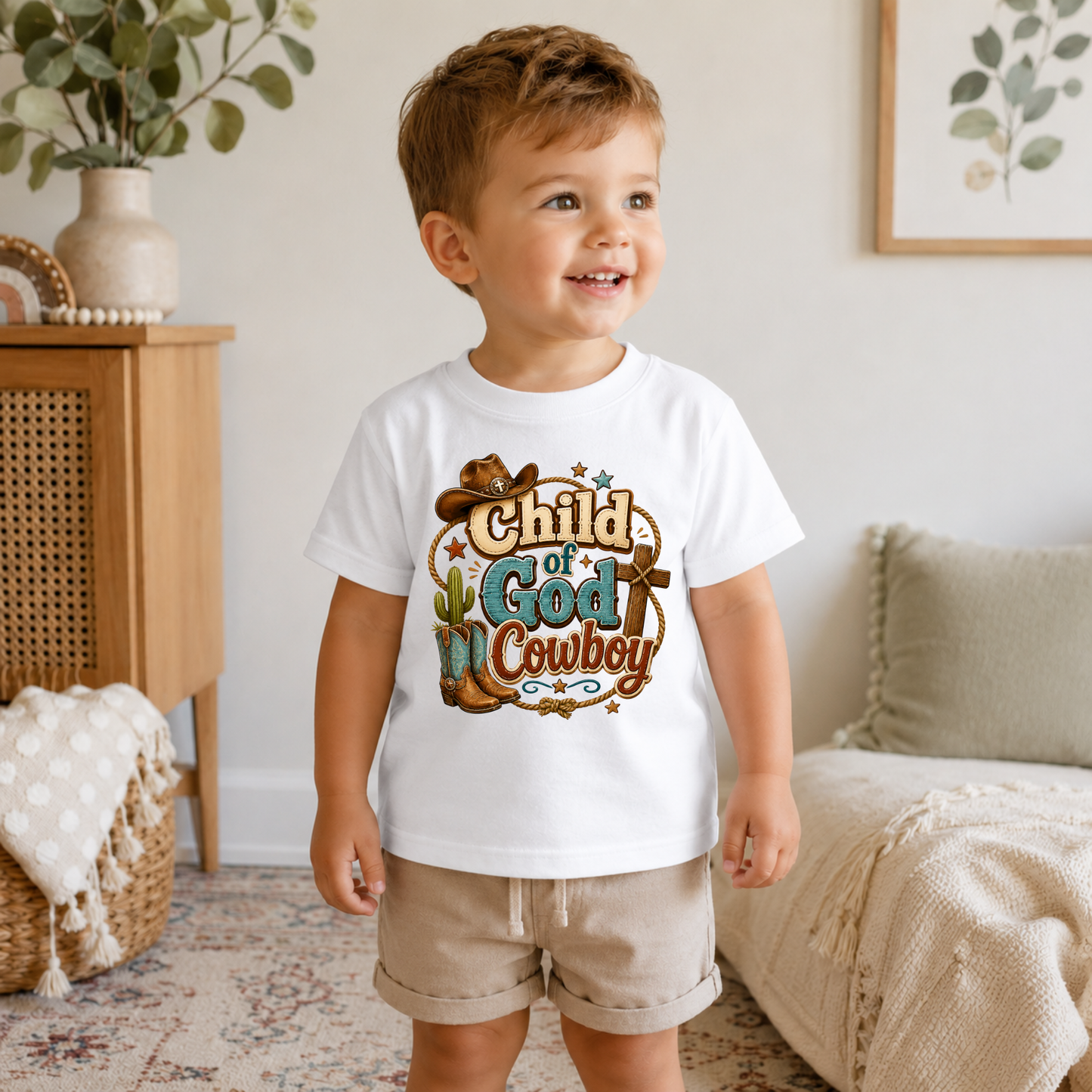 Child of God Cowboy Graphic Tee