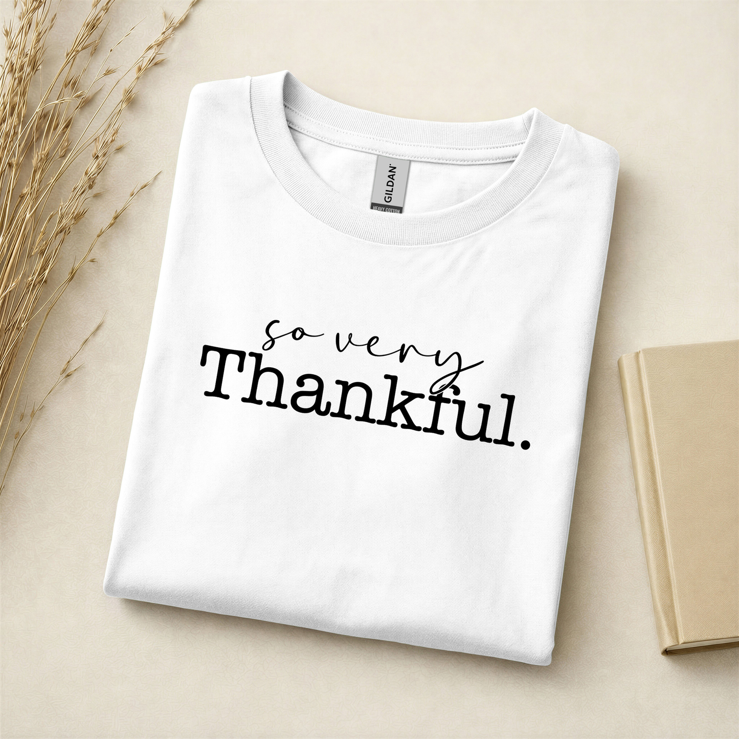 Simply Thankful Graphic Tee - Adult
