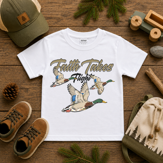 Faith Takes Flight Youth Graphic Tee