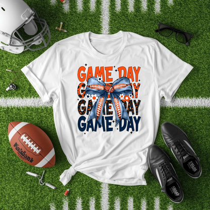 Orange & Blue Game Day Graphic Tee - Adult