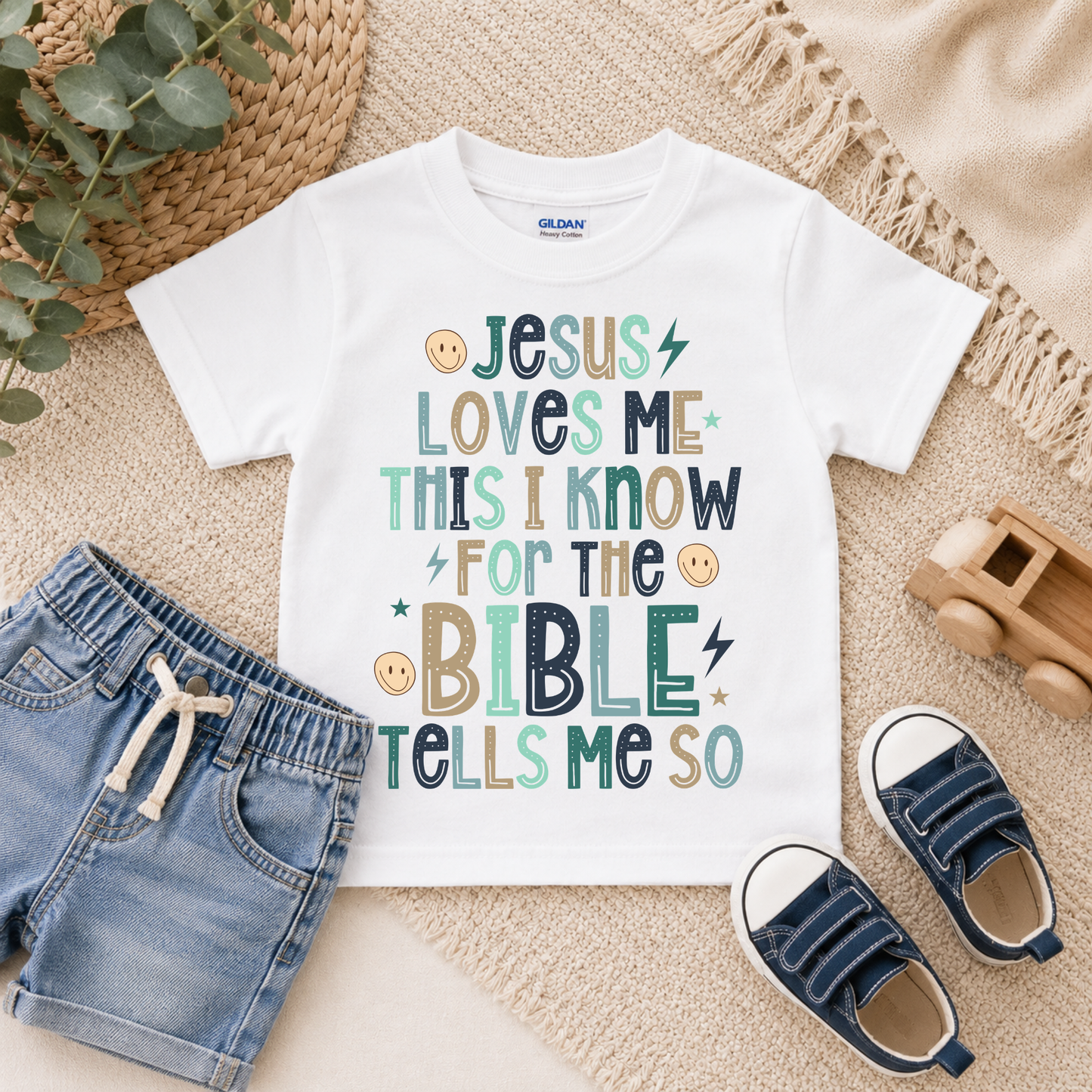 Jesus Loves Me This I Know Graphic Tee