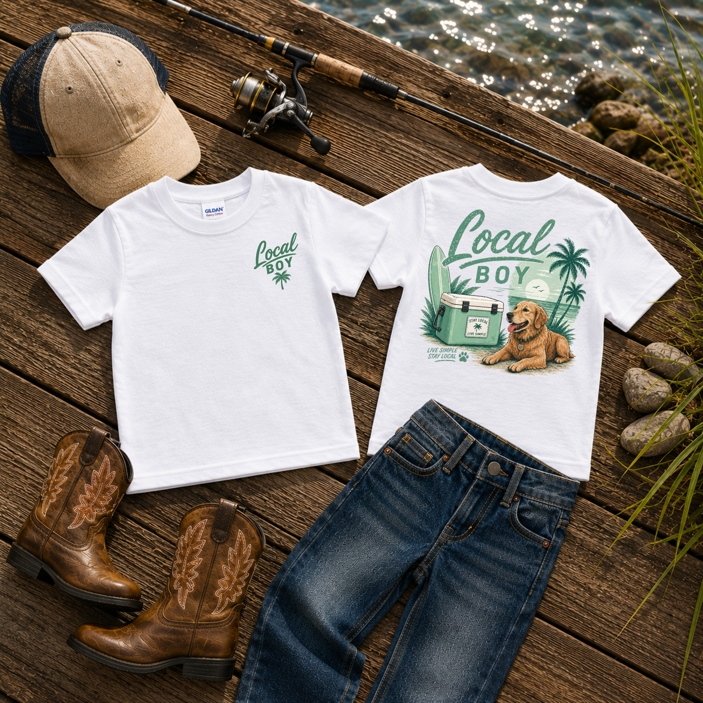 Local Boy Kids Graphic Tee