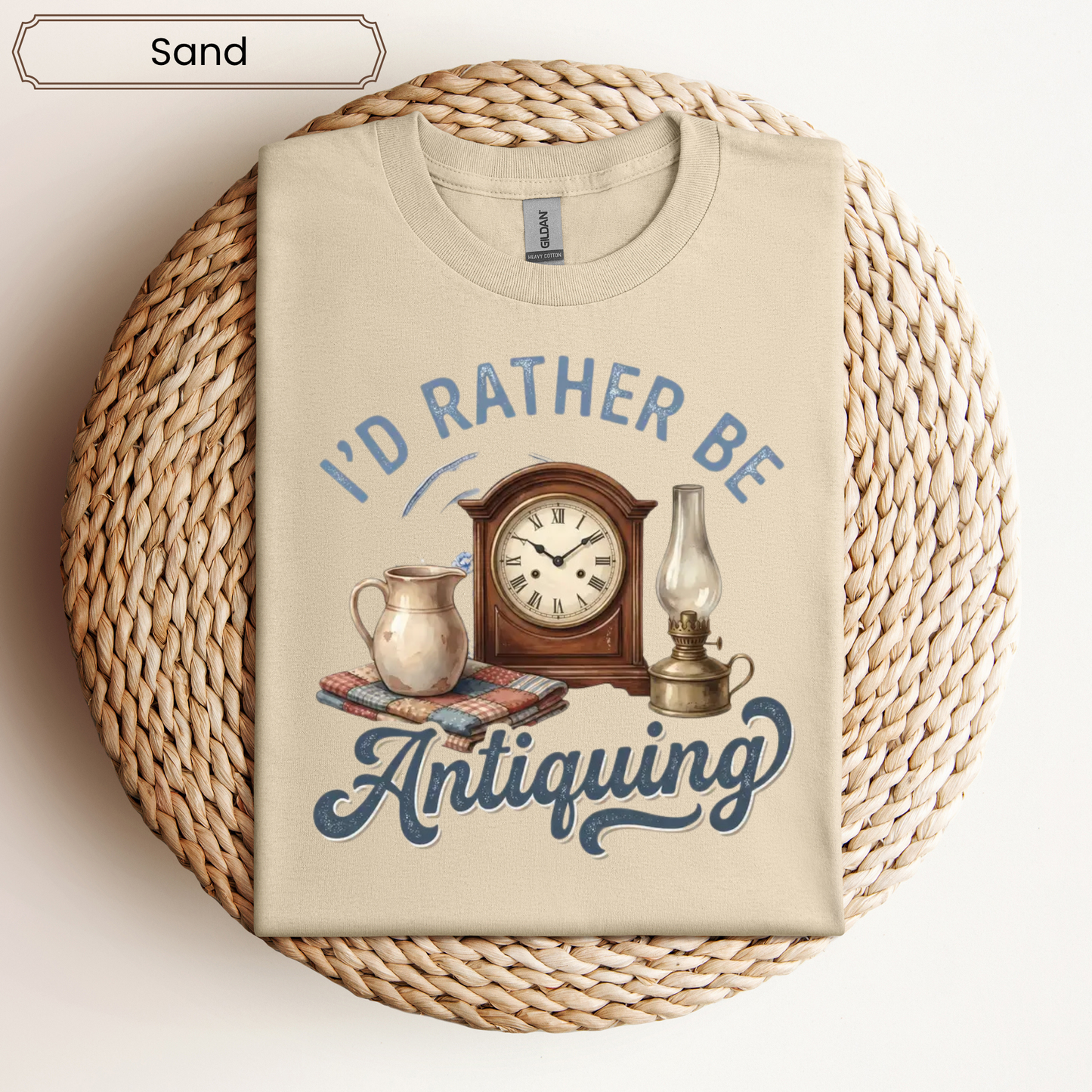 I'D Rather Be Antiquing Graphic Tee - Adult