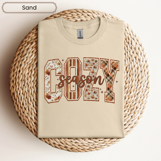 Cozy Season Graphic Tee - Adult