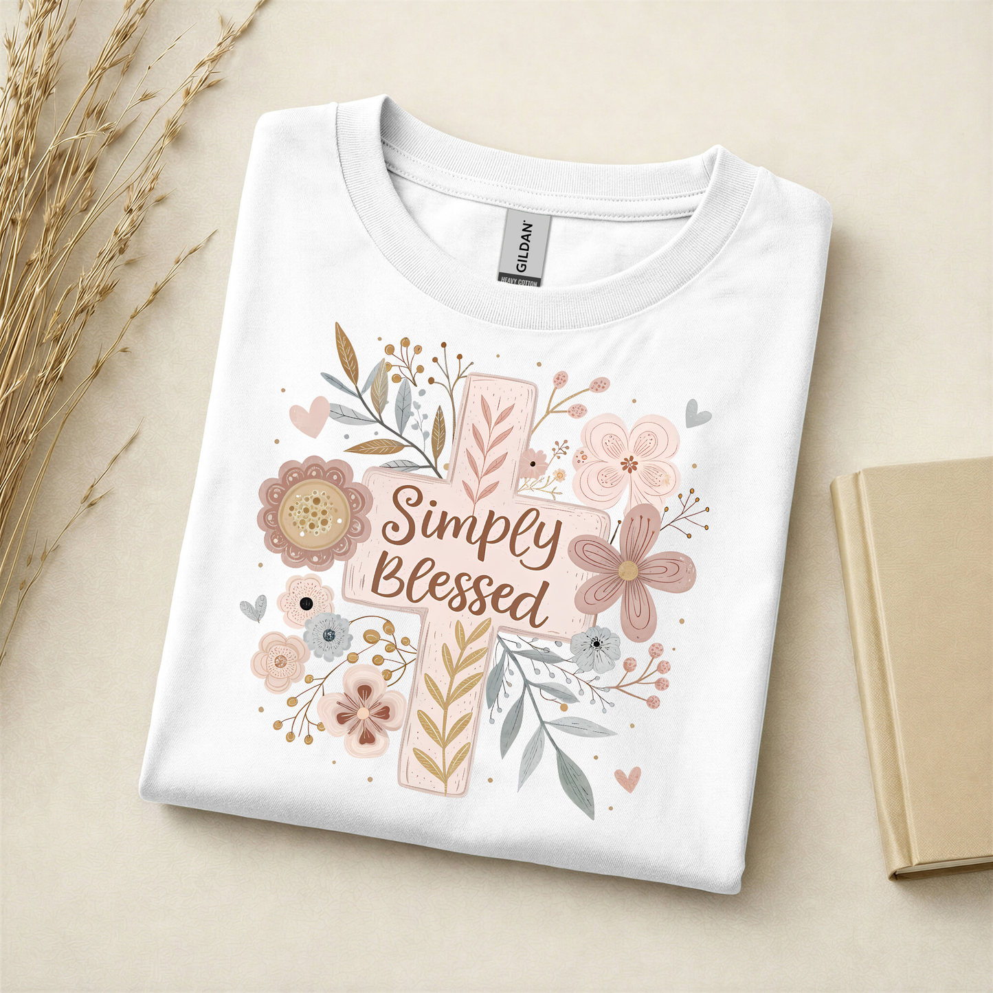 Simply Blessed Graphic Tee - Adult