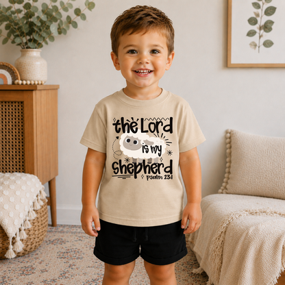 The Lord Is My Shepherd Kids Faith Graphic Tee